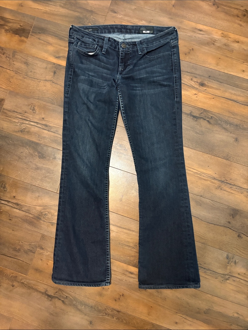 William Rast Dark Blue Flare Jeans